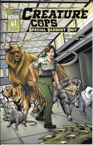 Creature Cops: Special Varmint Unit  |  Issue#1 | Year:2015 | Series:  | Pub: IDW Publishing |