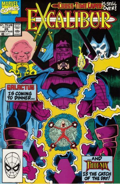 Excalibur, Vol. 1 Guess Who's Coming For Phoenix? |  Issue#25A | Year:1990 | Series: Excalibur | Pub: Marvel Comics | Direct Edition