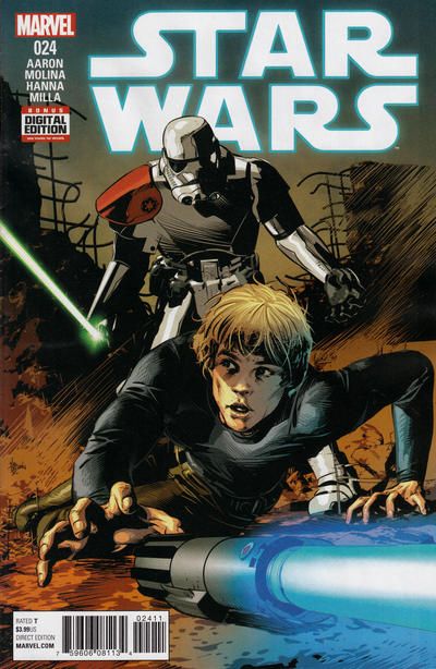 Star Wars, Vol. 2 (Marvel) The Last Flight of the Harbinger |  Issue#24A | Year:2016 | Series: Star Wars | Pub: Marvel Comics | Mike Deodato Jr. Regular