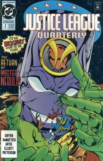 Justice League Quarterly Designing Humans / Running Hot and Cold |  Issue#2A | Year:1991 | Series: JLA | Pub: DC Comics | Direct Edition