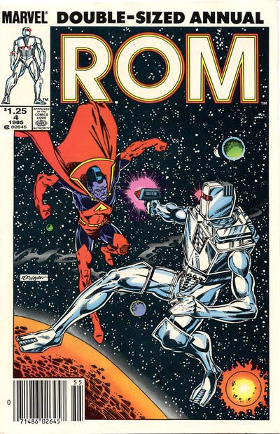 Rom, Vol. 1 Annual (Marvel) Blows Against the Empire |  Issue#4B | Year:1985 | Series:  | Pub: Marvel Comics | Newsstand Edition