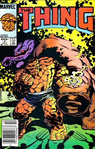 The Thing, Vol. 1 I, Monster |  Issue#4B | Year:1983 | Series: Fantastic Four | Pub: Marvel Comics | Newsstand Edition