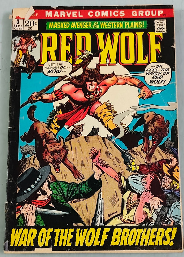 Red Wolf Issue#3 | Old Vintage Comics | See Photo for Condition