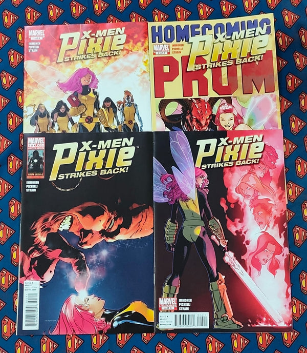 FULL SERIES X-MEN PIXIE STRIKES BACK | ISSUE #1 TO 4 | PUB: MARVEL