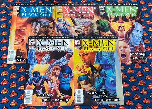 FULL STORY OF X-MEN BLACK SUN | ISSUE#1 TO 5 | PUB: MARVEL