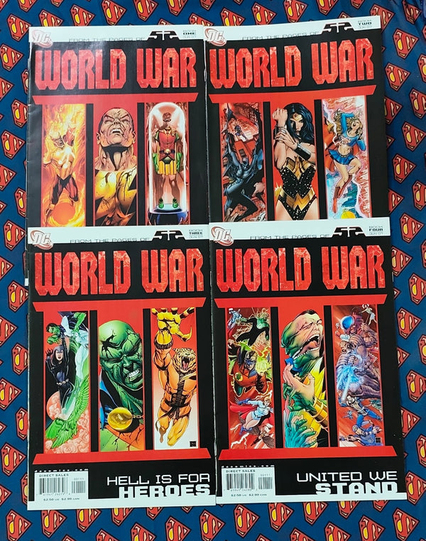 DC WORLD WAR | ISSUE #1 TO 4 | PUB: DC