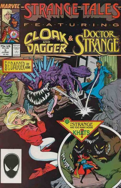 Strange Tales, Vol. 2 Nightflight / Goodbye to All That! |  Issue#3A | Year:1987 | Series: Strange Tales | Pub: Marvel Comics | Direct Edition
