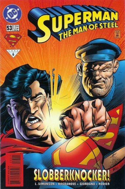 Superman: The Man of Steel The Game |  Issue#53A | Year:1995 | Series: Superman | Pub: DC Comics | Direct Edition