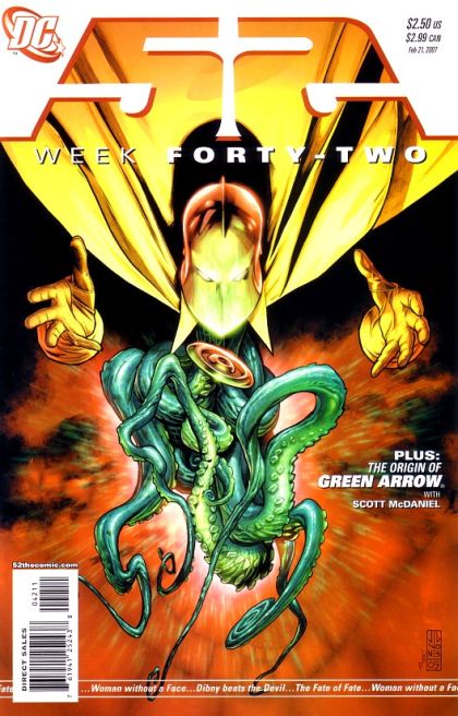 52 52 - Trigger Effect / The Origin of Green Arrow |  Issue#42A | Year:2007 | Series:  | Pub: DC Comics | J.G. Jones Regular