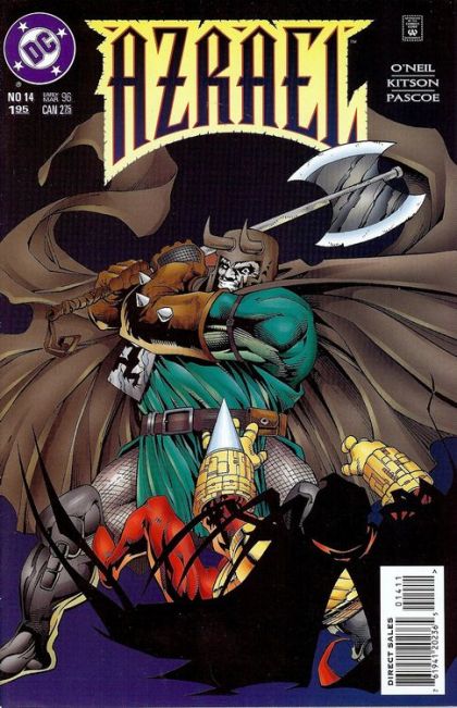 Azrael, Vol. 1 Demon Time, Part 2 |  Issue#14A | Year:1996 | Series:  | Pub: DC Comics | Direct Edition