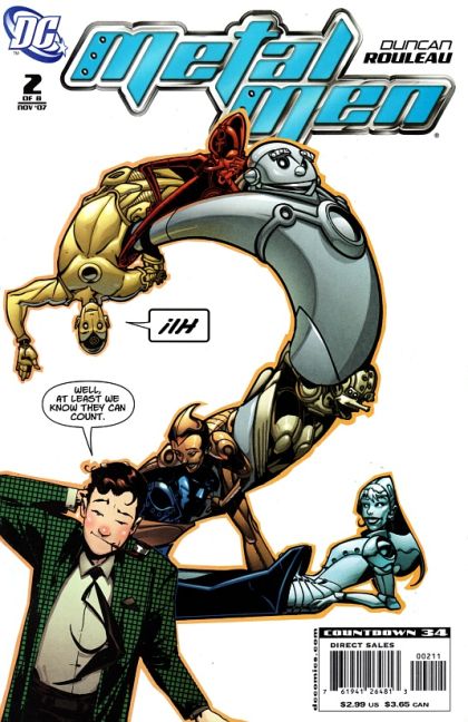 Metal Men, Vol. 3 Automatic for the People! |  Issue#2 | Year:2007 | Series: Metal Men | Pub: DC Comics |