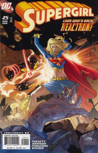 Supergirl, Vol. 5 Boom |  Issue#25A | Year:2008 | Series: Supergirl | Pub: DC Comics | Direct Edition