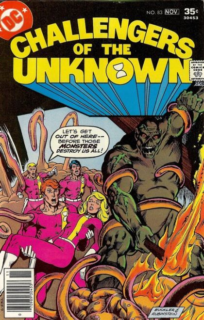 Challengers of the Unknown, Vol. 1 Seven Doorways To Destiny |  Issue#83 | Year:1977 | Series:  | Pub: DC Comics |