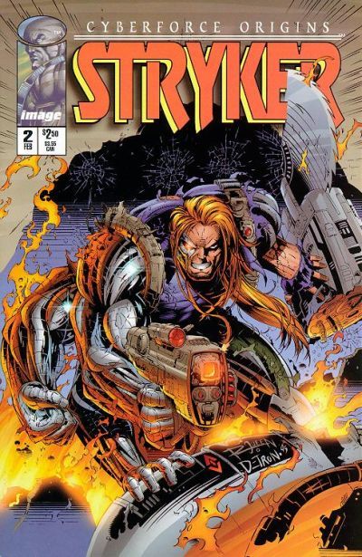 Cyberforce Origins Stryker |  Issue#2 | Year:1995 | Series: Cyberforce | Pub: Image Comics |