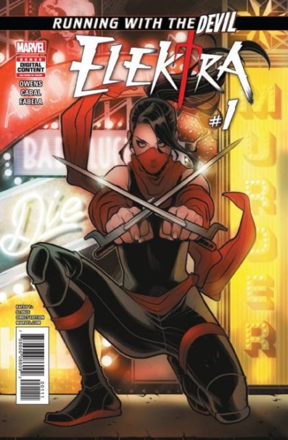 Elektra, Vol. 4 Always Bet on Red, Part 1 |  Issue#1A | Year:2017 | Series:  | Pub: Marvel Comics | Regular Elizabeth Torque Cover