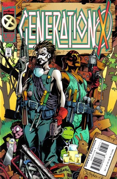 Generation X, Vol. 1 Nights And Bolts |  Issue#7A | Year:1995 | Series: Generation X | Pub: Marvel Comics | Direct Edition