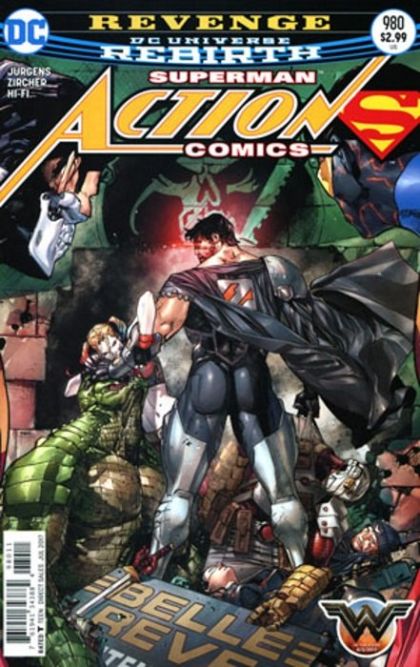 Action Comics, Vol. 3 Revenge, Part Two |  Issue#980A | Year:2017 | Series: Superman | Pub: DC Comics | Clay Mann Regular