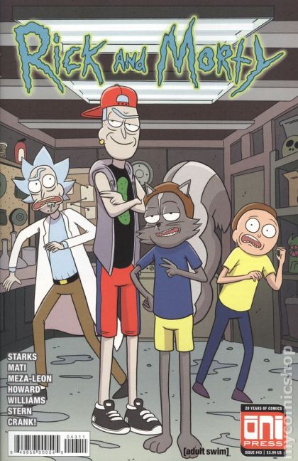 Rick and Morty, Vol. 1  |  Issue#43A | Year:2018 | Series: Rick and Morty | Pub: Oni Press | Marc Ellerby Regular