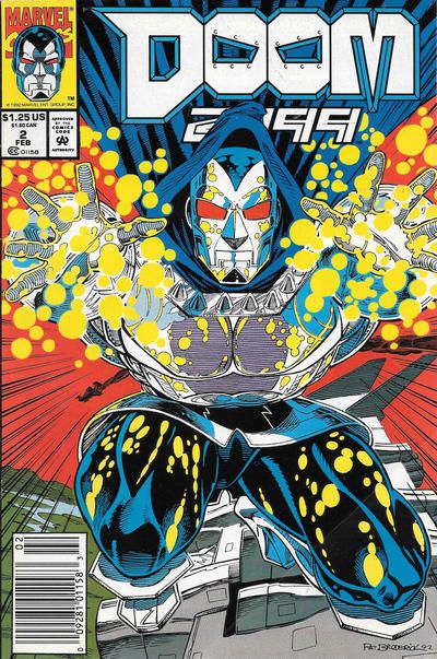 Doom 2099, Vol. 1 The Action Of The Tiger |  Issue#2B | Year:1993 | Series:  | Pub: Marvel Comics | Newsstand Edition