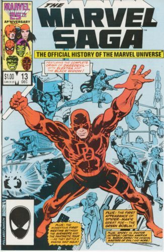 The Marvel Saga  |  Issue#13A | Year:1986 | Series:  | Pub: Marvel Comics | Direct Edition