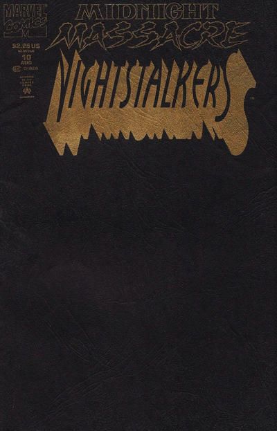 Nightstalkers Midnight Massacre - Part 1: Blood In The Water |  Issue#10B | Year:1993 | Series: Midnight Sons | Pub: Marvel Comics | Newsstand Edition
