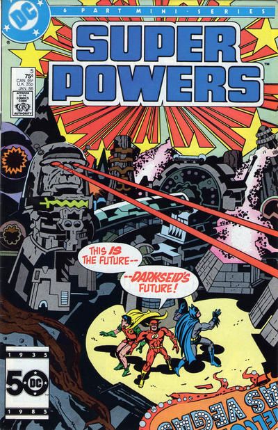 Super Powers, Vol. 2 Once Upon Tomorrow |  Issue#5A | Year:1985 | Series:  | Pub: DC Comics | Direct Edition