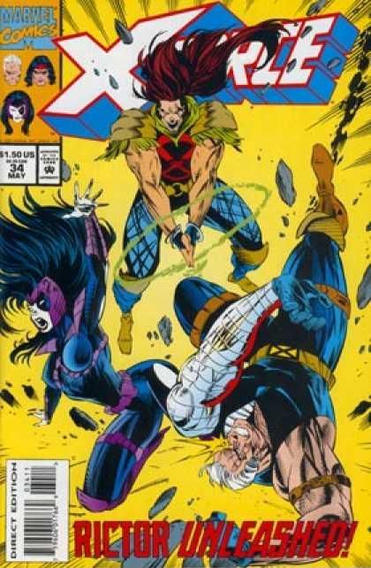 X-Force, Vol. 1 Guns And Poses |  Issue#34A | Year:1994 | Series: X-Force | Pub: Marvel Comics |