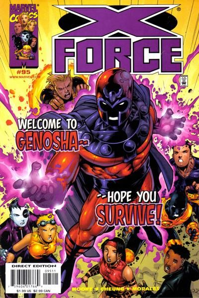 X-Force, Vol. 1 Magnetic Distraction |  Issue#95A | Year:1999 | Series: X-Force | Pub: Marvel Comics |