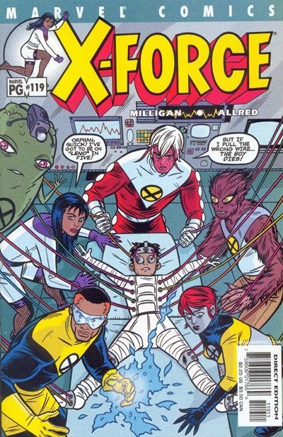 X-Force, Vol. 1 What's One Life? |  Issue#119A | Year:2001 | Series: X-Force | Pub: Marvel Comics | Direct Edition