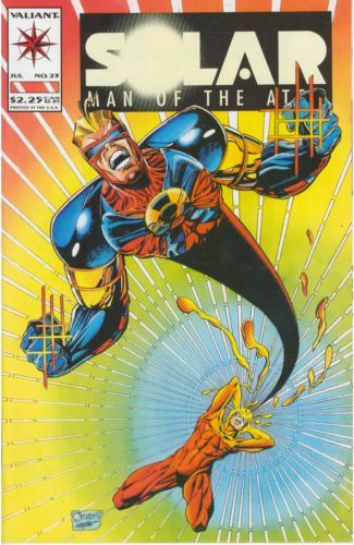 Solar, Man of the Atom, Vol. 1 Afraid Of The Darque, Part 3: Split Decision |  Issue#23 | Year:1993 | Series:  | Pub: Valiant Entertainment |