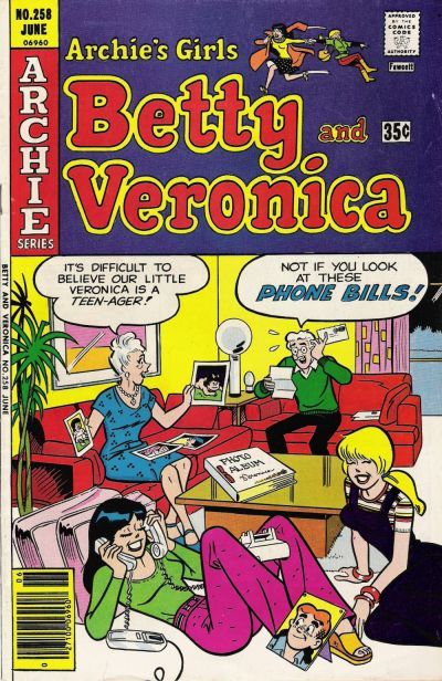 Archie's Girls Betty and Veronica  |  Issue#258 | Year:1977 | Series:  | Pub: Archie Comic Publications |