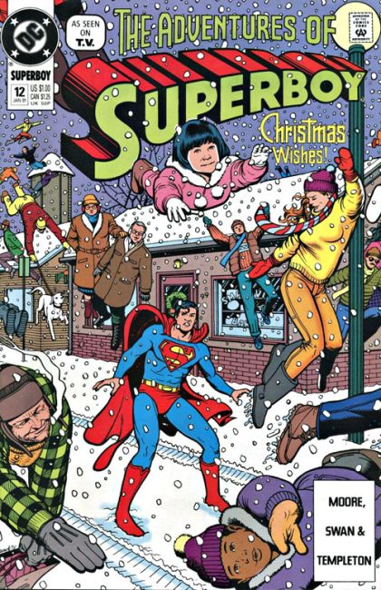 Superboy, Vol. 2 Holidazed And Confused |  Issue#12A | Year:1991 | Series: Superboy | Pub: DC Comics | Direct Edition