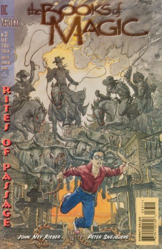 Books of Magic, Vol. 2 Rites of Passage, Part 7: Purgatory Creek - Population 1 |  Issue#33 | Year:1997 | Series:  | Pub: DC Comics | Mike Kaluta Regular