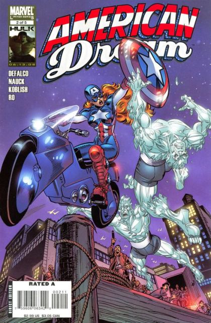 American Dream The Choice & the Challenge! |  Issue#2 | Year:2008 | Series:  | Pub: Marvel Comics |