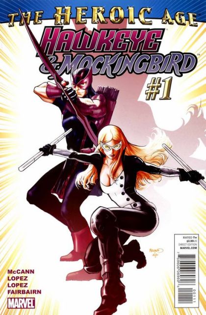 Hawkeye & Mockingbird The Heroic Age - Ghosts, Part One |  Issue#1A | Year:2010 | Series: Hawkeye | Pub: Marvel Comics | Paul Renaud Regular Cover