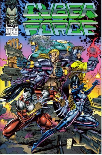 Cyberforce, Vol. 1 The Tin Men Of War, Part 1 |  Issue#1A | Year:1992 | Series: Cyberforce | Pub: Image Comics |