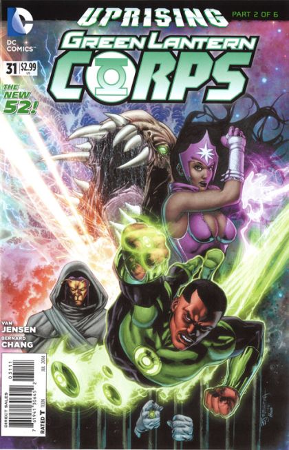 Green Lantern Corps, Vol. 2 Uprising - Part 2: Prison Break |  Issue#31A | Year:2014 | Series: Green Lantern | Pub: DC Comics | Stephen Segovia Regular