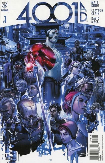 4001 A.D. 4001 A.D. - Part 1 |  Issue#1A | Year:2016 | Series:  | Pub: Valiant Entertainment | Clayton Crain Regular