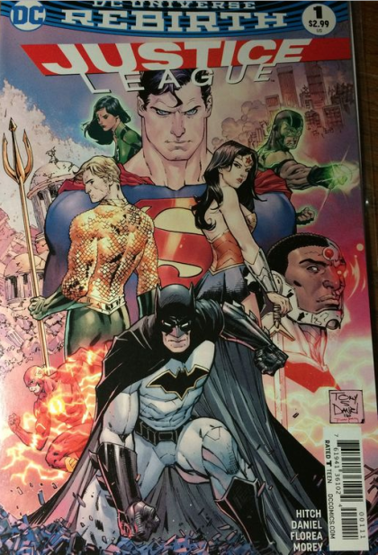 Justice League, Vol. 2 The Extinction Machines, Fear The Reaper |  Issue#1W | Year:2016 | Series: Justice League | Pub: DC Comics | Special Edition (Different barcode)