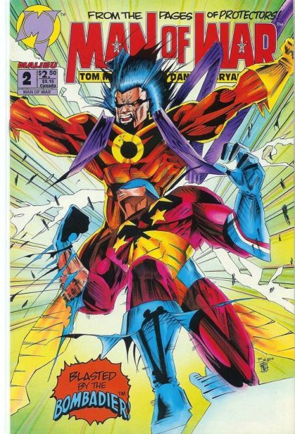 Man of War (Malibu) Expect the Unexpected |  Issue#2A | Year:1993 | Series: Man of War | Pub: Malibu Comics | Direct Edition