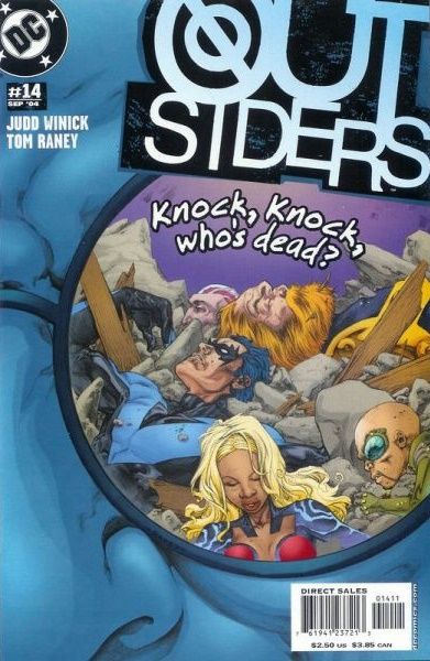 Outsiders, Vol. 3 Five by Five, Strength in Numbers |  Issue#14A | Year:2004 | Series: Outsiders | Pub: DC Comics | Direct Edition