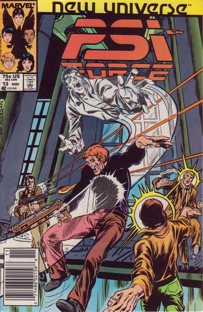 Psi Force "Diplomatic Immunity" |  Issue#13B | Year:1987 | Series: New Universe | Pub: Marvel Comics | Newsstand Edition