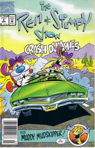 The Ren & Stimpy Show Espresso Yourself |  Issue#4B | Year:1993 | Series: Ren & Stimpy | Pub: Marvel Comics |