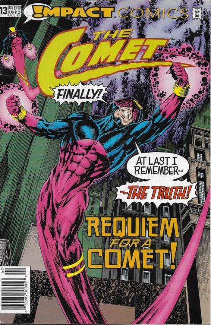 The Comet Burning Down the House! |  Issue#13B | Year:1992 | Series:  | Pub: DC Comics | Newsstand Edition