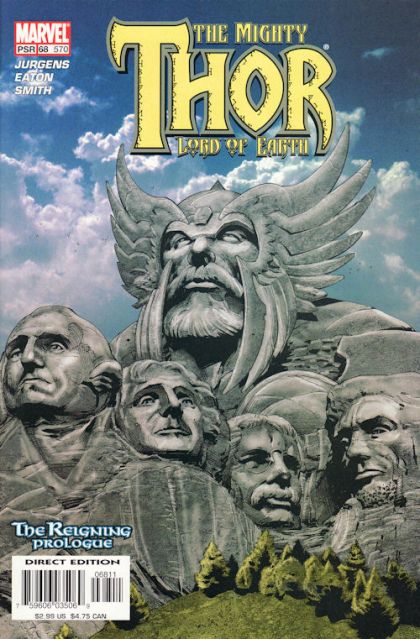 Thor, Vol. 2 The Reigning, Prologue: Earth 2020 |  Issue#68A | Year:2003 | Series: Thor | Pub: Marvel Comics | Direct Edition