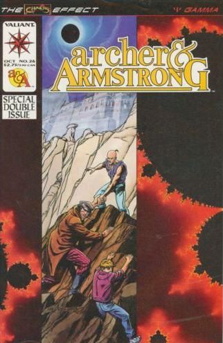 Archer & Armstrong, Vol. 1 The Chaos Effect - Gamma, Part 4 |  Issue#26Gamma | Year:1994 | Series:  | Pub: Valiant Entertainment | Special Double Issue. Flipbook, with Eternal Warrior #26