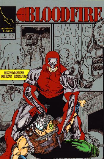 Bloodfire Bloodfire |  Issue#1A | Year:1993 | Series:  | Pub: Lightning Comics |