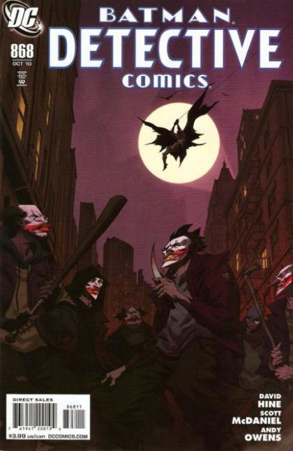 Detective Comics, Vol. 1 Batman: Imposters, Part 2: The (S)Laughter of Fools |  Issue#868A | Year:2010 | Series: Detective Comics | Pub: DC Comics |