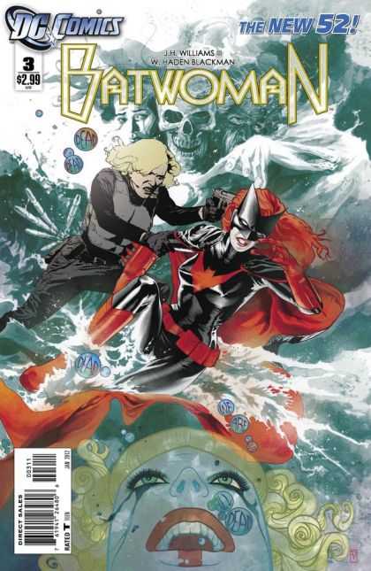 Batwoman, Vol. 1 Hydrology, Part 3: Gaining Stream |  Issue#3 | Year:2011 | Series:  | Pub: DC Comics | J.H. Williams III Regular