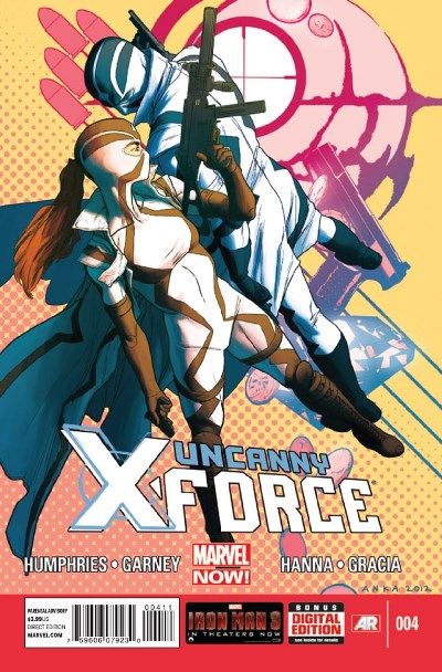 Uncanny X-Force, Vol. 2 Street Fighting Man |  Issue#4A | Year:2013 | Series: X-Force | Pub: Marvel Comics | Regular Kris Anka Cover